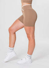 DYNAMIC Flared V-Waist Shorts