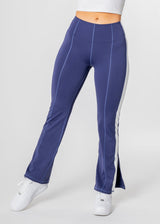 Legging évasé à rayures Motion