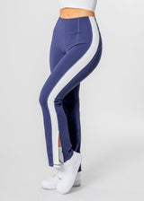 Legging évasé à rayures Motion