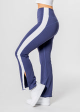 Legging évasé à rayures Motion