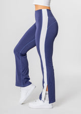 Legging évasé à rayures Motion