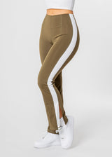 Legging évasé à rayures Motion