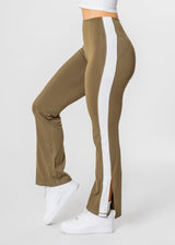 Legging évasé à rayures Motion