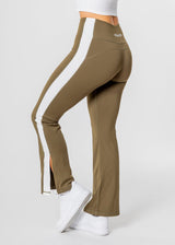 Legging évasé à rayures Motion