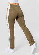 Legging évasé à rayures Motion