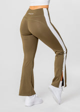 Legging évasé à rayures Motion