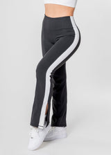 Legging évasé à rayures Motion