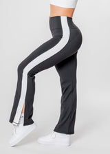 Legging évasé à rayures Motion