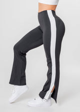 Legging évasé à rayures Motion
