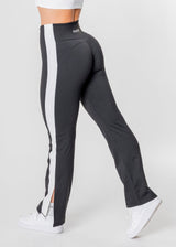 Legging évasé à rayures Motion