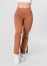 Legging évasé à rayures Motion