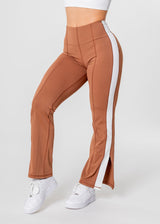 Legging évasé à rayures Motion