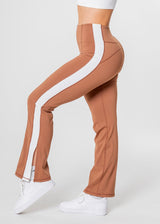 Legging évasé à rayures Motion