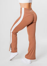 Legging évasé à rayures Motion