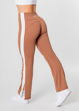 Legging évasé à rayures Motion