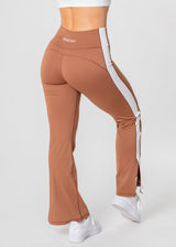 Legging évasé à rayures Motion