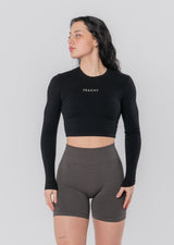 RIBBED Long Sleeve Top