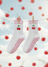 GESCHENK Pilates Socks - Cherry Pink