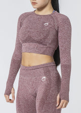 ACTIVE Chemise manches longues sans couture