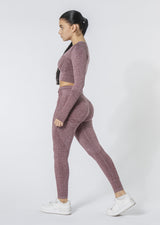 Ensemble manches longues ACTIVE (legging et chemise à manches longues)