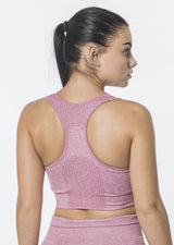 Soutien-gorge de sport actif sans couture