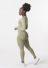 Ensemble froissé à manches longues VISION