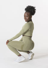 Ensemble froissé à manches longues VISION