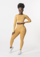 Ensemble froissé à manches longues VISION