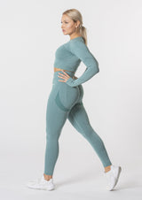 Ensemble froissé à manches longues VISION