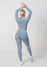 Ensemble froissé à manches longues VISION