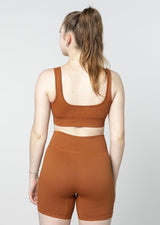 Ribbed LUXE V-Neck Bra