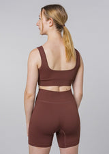 Ribbed LUXE V-Neck Bra