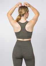 Soutien-gorge de sport actif sans couture