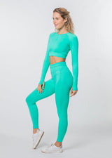 Ensemble froissé à manches longues VISION