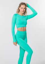 Ensemble froissé à manches longues VISION