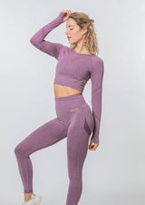 Ensemble froissé à manches longues VISION