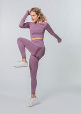 Ensemble froissé à manches longues VISION