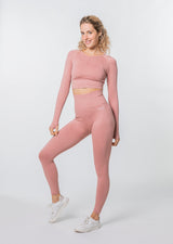 Ensemble froissé à manches longues VISION