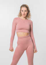 Ensemble froissé à manches longues VISION