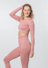 Ensemble froissé à manches longues VISION