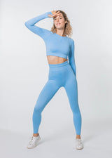 Ensemble froissé à manches longues VISION