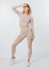 Ensemble froissé à manches longues VISION