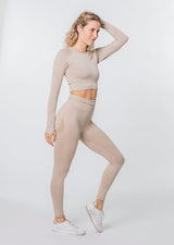 Ensemble froissé à manches longues VISION