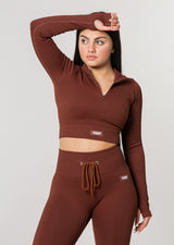 Chemise côtelée WAVE à manches longues