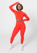 Ensemble froissé à manches longues VISION