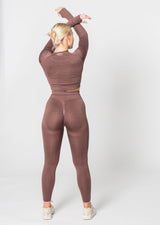 Ensemble froissé à manches longues VISION