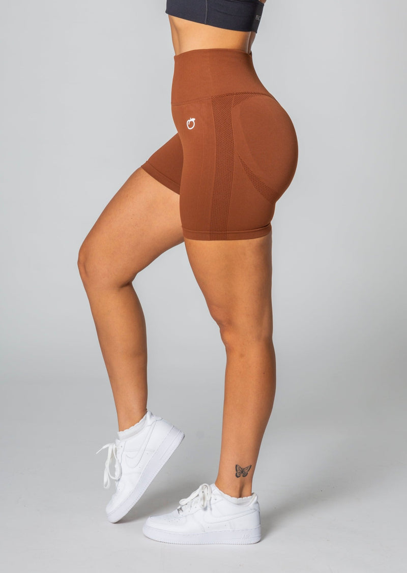 CURVE 2.0 Scrunch Shorts (color Black/Copper delivery time approx. 4 weeks)