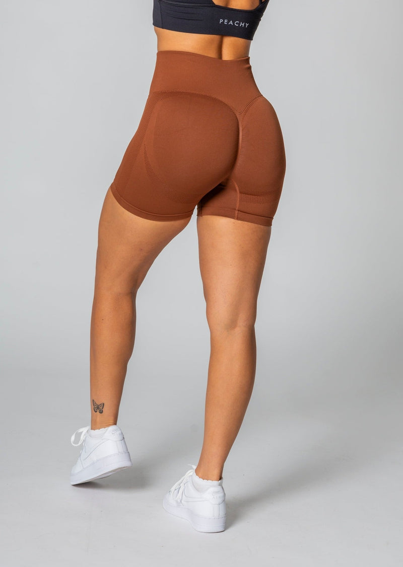 CURVE 2.0 Scrunch Shorts (color Black/Copper delivery time approx. 4 weeks)