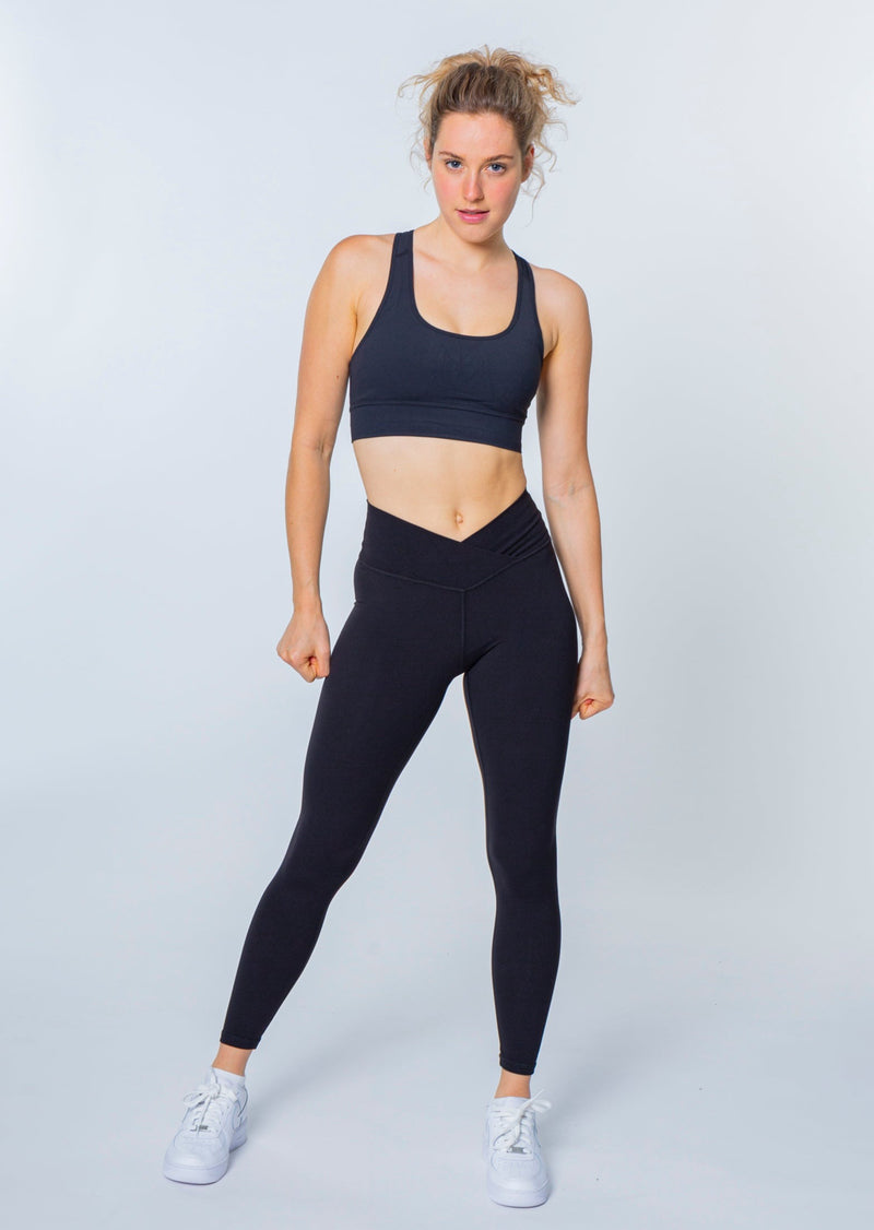 V-Waist Leggings (SUPERSOFT) - PeachyPassion