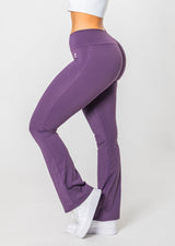 BELLA Flared scrunch leggings